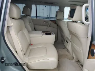 2011 Infiniti QX56 7-passenger with VIN JN8AZ2NE8B9006786, listed as a Copart auction lot 81556984 with 164,074 mi miles and Non Repairable. Bid and sale history available at carsss.com. Image 11.