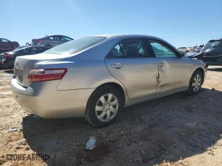 2007 Toyota Camry CE with VIN 4T1BE46K57U181735, listed as a Copart auction lot 46846705 with 143,225 mi miles and Salvage Title. Bid and sale history available at carsss.com. Image 3.