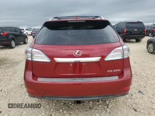 2011 Lexus RX 350 with VIN 2T2ZK1BA2BC061870, listed as a Copart auction lot 55673995 with 82,418 mi miles and Salvage title. Bid and sale history available at DreamBid. Image 6.