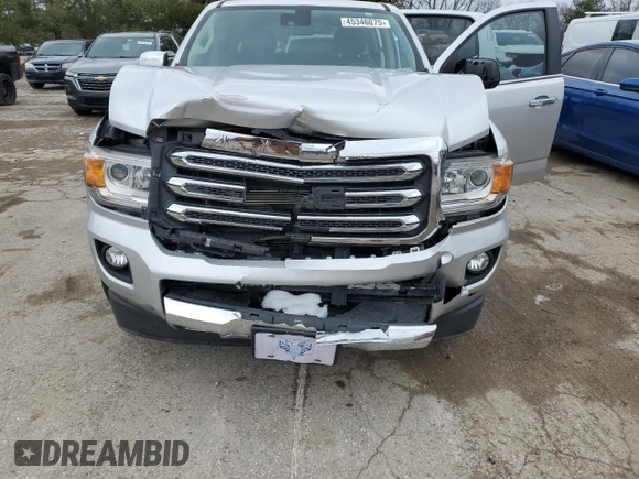 2015 GMC Canyon 4WD SLT with VIN 1GTG6CE33F1183608, listed as a Copart auction lot 45346075 with 96,881 mi miles and Salvage Title. Bid and sale history available at carsss.com. Image 11.