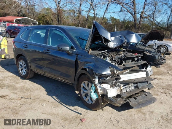 2024 Honda CR-V LX with VIN 2HKRS3H27RH317346, listed as a IAAI auction lot 41351811 with 20,359 mi miles and . Bid and sale history available at DreamBid. Image 1.