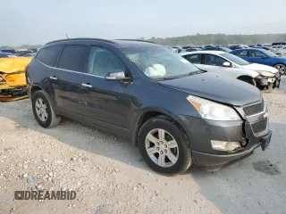 2011 Chevrolet Traverse 1LT z VIN 1GNKRGED5BJ286757, wystawiony jako Copart lot #63599254 z przebiegiem 168 671 mil mil oraz Szkoda całkowita • Salvage title. Historia ofert i sprzedaży dostępna na DreamBid. Obrazek 4.