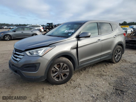 2016 Hyundai Santa Fe Sport with VIN 5XYZT3LB1GG318307, listed as a Copart auction lot 85801254 with 188,684 mi miles and Salvage Title. Bid and sale history available at carsss.com. Image 1.