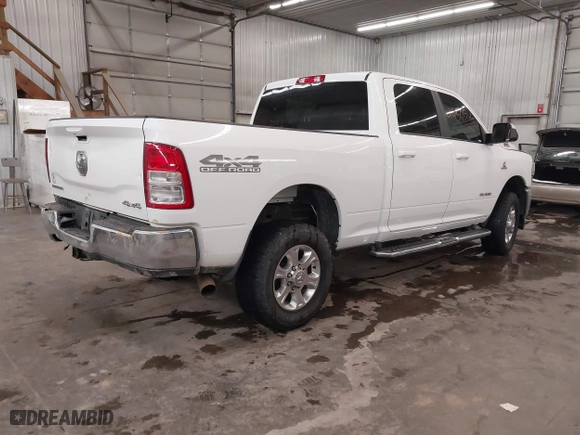 2020 Ram 2500 Big Horn with VIN 3C6UR5DL1LG185353, listed as a IAAI auction lot 41450566 with 73,123 mi miles. Bid and sale history available at carsss.com. Image 4.