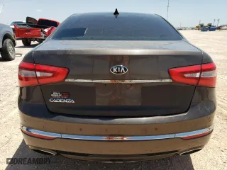2014 Kia Cadenza Premium with VIN KNALN4D71E5151224, listed as a Copart auction lot 61832434 with 95,108 mi miles and Salvage Title. Bid and sale history available at carsss.com. Image 6.