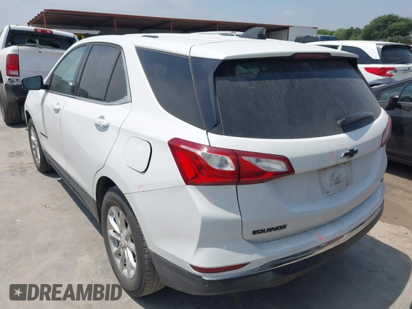 2018 Chevrolet Equinox LT with VIN 2GNAXJEV4J6312574, listed as a IAAI auction lot 42062407 with 126,106 mi miles and . Bid and sale history available at DreamBid. Image 3.