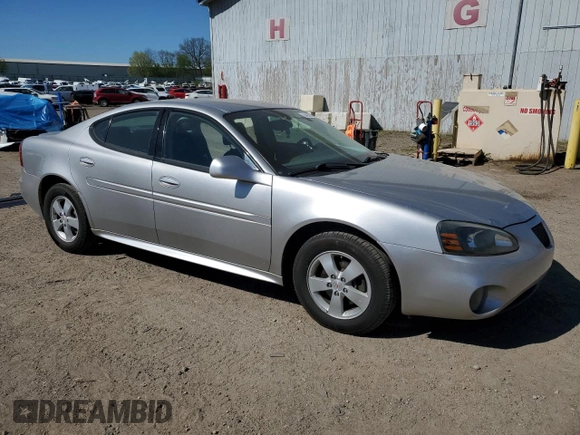2008 Pontiac Grand Prix z VIN 2G2WP552881165120, wystawiony jako Copart lot #54832535 z przebiegiem 97 980 mil mil oraz Tytuł czysty. Historia ofert i sprzedaży dostępna na DreamBid. Obrazek 4.
