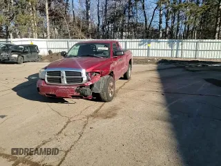 2006 Dodge Dakota SLT with VIN 1D7HW42N56S609685, listed as a Copart auction lot 43052435 with 222,136 mi miles and Non Repairable. Bid and sale history available at carsss.com. Image 11.