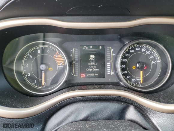 2017 Jeep Cherokee Latitude with VIN 1C4PJMCS4HD226417, listed as a Copart auction lot 87411384 with 216,525 mi miles and Salvage Title. Bid and sale history available at carsss.com. Image 9.