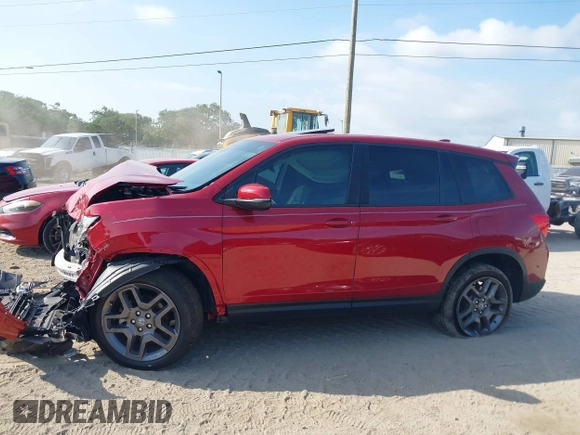 2022 Honda Passport EX-L with VIN 5FNYF7H58NB006115, listed as a IAAI auction lot 42366755 with Not provided miles and . Bid and sale history available at DreamBid. Image 14.
