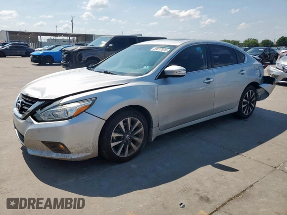 2017 Nissan Altima S with VIN 1N4AL3AP3HC491639, listed as a Copart auction lot 59017075 with 117,579 mi miles and Salvage title. Bid and sale history available at DreamBid. Image 1.