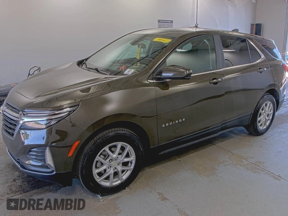 2023 Chevrolet Equinox LT with VIN 3GNAXTEG7PL220313, listed as a IAAI auction lot 42829796 with 16,367 mi miles and . Bid and sale history available at DreamBid. Image 4.