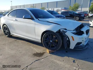 2017 BMW 2 Series M240i with VIN WBA2G1C34HV639574, listed as a IAAI auction lot 41274167 with 33,129 mi miles. Bid and sale history available at carsss.com. Image 1.