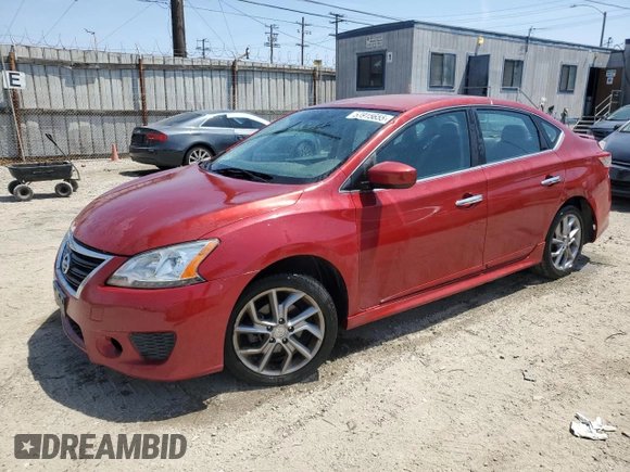 2014 Nissan Sentra SV with VIN 3N1AB7AP6EY286780, listed as a Copart auction lot 53915655 with 141,200 mi miles and Clean Title. Bid and sale history available at DreamBid. Image 1.