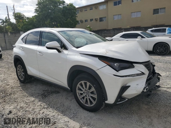 2020 Lexus NX with VIN JTJAARBZXL5015708, listed as a Copart auction lot 51537955 with 72,292 mi miles and Non Repairable. Bid and sale history available at carsss.com. Image 4.