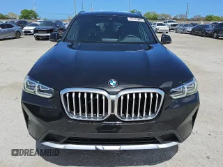 2024 BMW X3 sDrive30i with VIN 5UX43DP08R9U54610, listed as a Copart auction lot 56055725 with 35,762 mi miles and Clean Title. Bid and sale history available at DreamBid. Image 5.