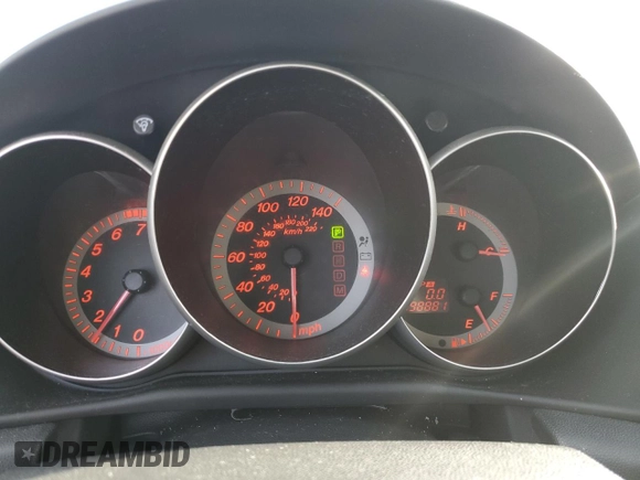 2006 Mazda 3 s with VIN JM1BK324861541353, listed as a Copart auction lot 85734934 with 198,881 mi miles and Salvage Title. Bid and sale history available at DreamBid. Image 9.