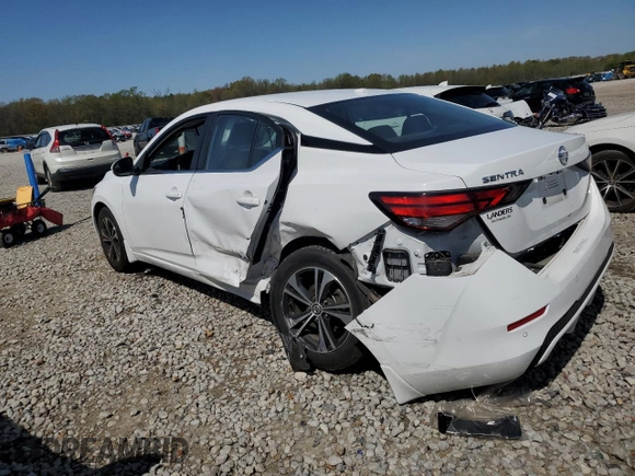2023 Nissan Sentra SV with VIN 3N1AB8CVXPY325214, listed as a Copart auction lot 51970965 with 9,544 mi miles and Salvage Title. Bid and sale history available at DreamBid. Image 2.