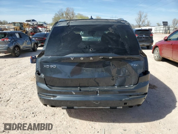 2021 Volvo XC90 Momentum with VIN YV4A22PK4M1680175, listed as a Copart auction lot 50354735 with 55,800 mi miles and Salvage Title. Bid and sale history available at carsss.com. Image 6.