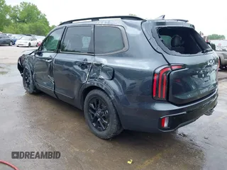 2024 Kia Telluride SX Prestige X-Line z VIN 5XYP5DGC9RG530255, wystawiony jako IAAI lot #42126741 z przebiegiem 8 595 mil mil oraz . Historia ofert i sprzedaży dostępna na DreamBid. Obrazek 3.