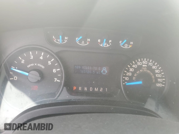 2013 Ford F-150 XL with VIN 1FTEX1CM2DFB20777, listed as a Copart auction lot 59378055 with 163,128 mi miles and Salvage title. Bid and sale history available at DreamBid. Image 9.