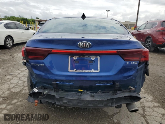 2019 Kia Forte LXS with VIN 3KPF24ADXKE122906, listed as a Copart auction lot 59979755 with 80,567 mi miles and Non repairable. Bid and sale history available at DreamBid. Image 6.