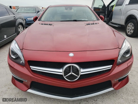 2014 Mercedes-Benz SL-Class SL 63 AMG with VIN WDDJK7EAXEF029105, listed as a Copart auction lot 75639724 with 0 mi miles and Non Repairable. Bid and sale history available at carsss.com. Image 5.