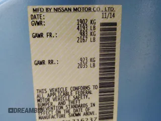 2015 Nissan LEAF SV with VIN 1N4AZ0CP9FC316237, listed as a Copart auction lot 66060053 with 48,475 mi miles. Bid and sale history available at carsss.com. Image 15.