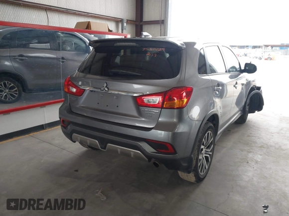2019 Mitsubishi Outlander Sport SE 2.0 with VIN JA4AP4AUXKU005432, listed as a IAAI auction lot 41614553 with 1 mi miles. Bid and sale history available at carsss.com. Image 4.