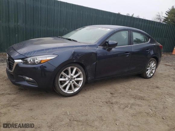 2017 Mazda Mazda3 4-Door Touring with VIN 3MZBN1V79HM118981, listed as a Copart auction lot 48845985 with 38312 miles and Salvage Title. Bid and sale history available at carsss.com. Image 1.