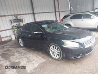 2011 Nissan Maxima 3.5 SV with VIN 1N4AA5AP0BC800525, listed as a IAAI auction lot 41969757 with 212,919 mi miles. Bid and sale history available at carsss.com. Image 1.