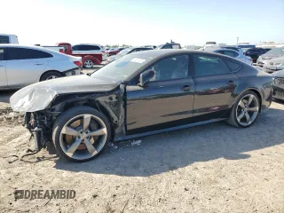 2016 Audi S7 z VIN WAUW2AFC8GN013150, wystawiony jako Copart lot #53048055 z przebiegiem 93 385 mil mil oraz Szkody całkowita. Historia ofert i sprzedaży dostępna na DreamBid. Obrazek 1.