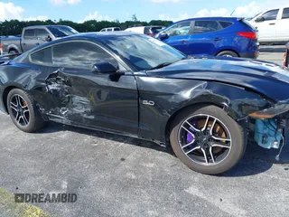 2018 Ford Mustang GT with VIN 1FA6P8CF5J5105518, listed as a IAAI auction lot 40641291 with 123,172 mi miles and . Bid and sale history available at DreamBid. Image 17.