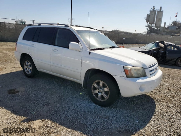 2006 Toyota Highlander w/3rd Row with VIN JTEDP21A260114912, listed as a Copart auction lot 46855825 with 226,582 mi miles and Clean Title. Bid and sale history available at carsss.com. Image 4.