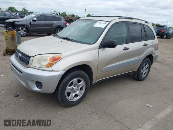 2005 Toyota RAV4 with VIN JTEGD20V750095850, listed as a IAAI auction lot 42131615 with 172,052 mi miles. Bid and sale history available at carsss.com. Image 2.
