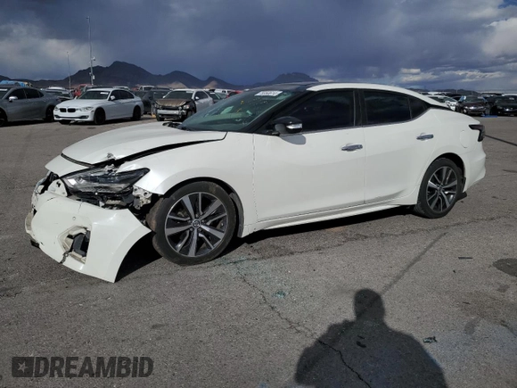 2019 Nissan Maxima SV with VIN 1N4AA6AV3KC363317, listed as a Copart auction lot 73350614 with 102,753 mi miles and Salvage title. Bid and sale history available at DreamBid. Image 1.