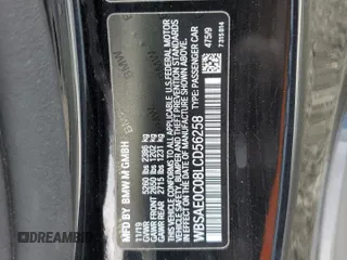 2020 BMW M8 z VIN WBSAE0C08LCD56258, wystawiony jako Copart lot #61100723 z przebiegiem 6 231 mil mil oraz . Historia ofert i sprzedaży dostępna na DreamBid. Obrazek 12.