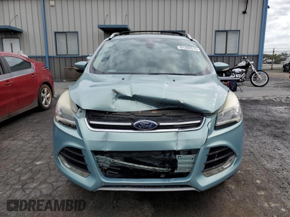 2013 Ford Escape Titanium with VIN 1FMCU9J98DUC09743, listed as a Copart auction lot 61308315 with 146,243 mi miles and Salvage title. Bid and sale history available at DreamBid. Image 5.