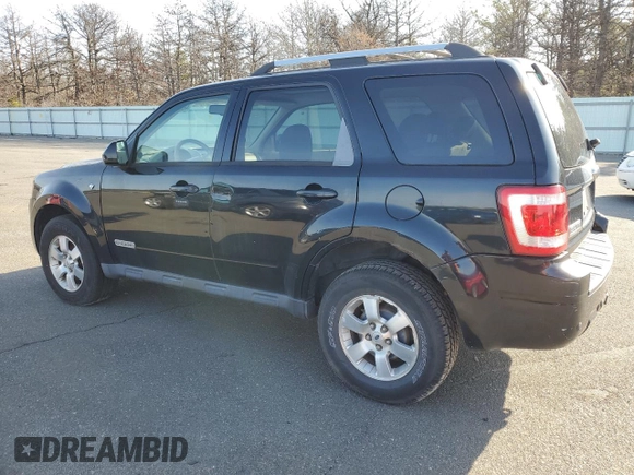2008 Ford Escape Limited with VIN 1FMCU94198KB10811, listed as a Copart auction lot 48560805 with 126,711 mi miles and Clean Title. Bid and sale history available at carsss.com. Image 2.