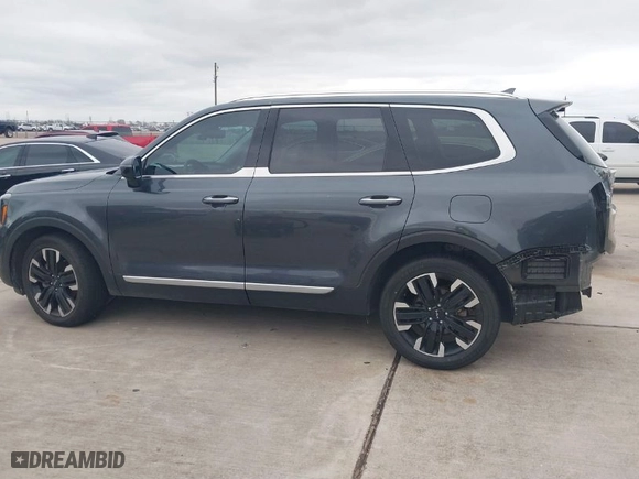 2023 Kia Telluride SX Prestige X-Pro with VIN 5XYP5DGC3PG329805, listed as a IAAI auction lot 41289569 with NaN miles. Bid and sale history available at carsss.com. Image 14.