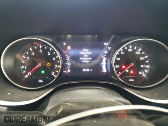 2019 Jeep Compass Limited z VIN 3C4NJDCB1KT594322, wystawiony jako Copart lot #60904585 z przebiegiem 65 432 mil mil oraz Szkoda całkowita • Salvage title. Historia ofert i sprzedaży dostępna na DreamBid. Obrazek 9.