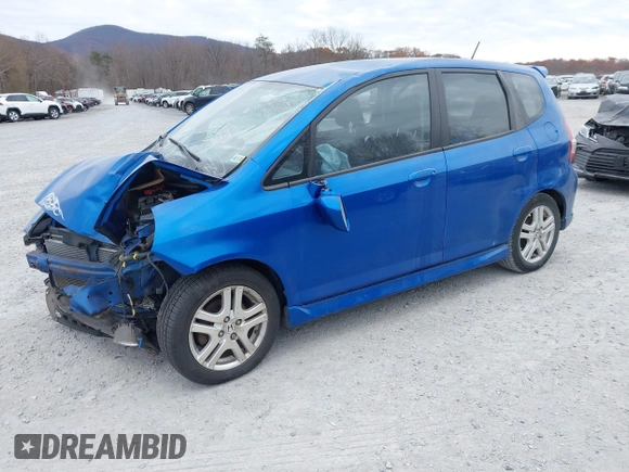 2007 Honda Fit Sport z VIN JHMGD38687S009331, wystawiony jako IAAI lot #40875326 z przebiegiem 151 175 mil mil oraz . Historia ofert i sprzedaży dostępna na DreamBid. Obrazek 2.