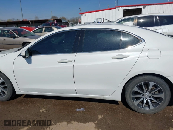 2016 Acura TLX Tech with VIN 19UUB1F54GA013361, listed as a IAAI auction lot 42054995 with 96,683 mi miles. Bid and sale history available at carsss.com. Image 14.