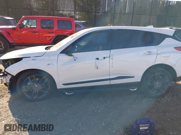 2021 Acura RDX w/A-Spec Package with VIN 5J8TC2H69ML043928, listed as a IAAI auction lot 40697662 with 18,794 mi miles and . Bid and sale history available at DreamBid. Image 13.