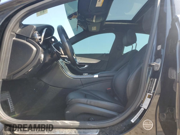 2018 Mercedes-Benz C with VIN 55SWF4JBXJU279054, listed as a Copart auction lot 66615364 with 66,109 mi miles and Salvage Title. Bid and sale history available at carsss.com. Image 7.