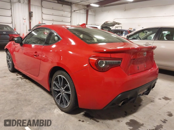 2017 Toyota 86 with VIN JF1ZNAA13H8710941, listed as a IAAI auction lot 41500207 with 92,266 mi miles. Bid and sale history available at carsss.com. Image 3.