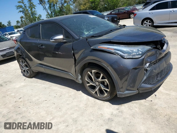 2021 Toyota C-HR LE with VIN NMTKHMBX9MR123073, listed as a Copart auction lot 50229585 with 88,705 mi miles and Salvage Title. Bid and sale history available at carsss.com. Image 4.