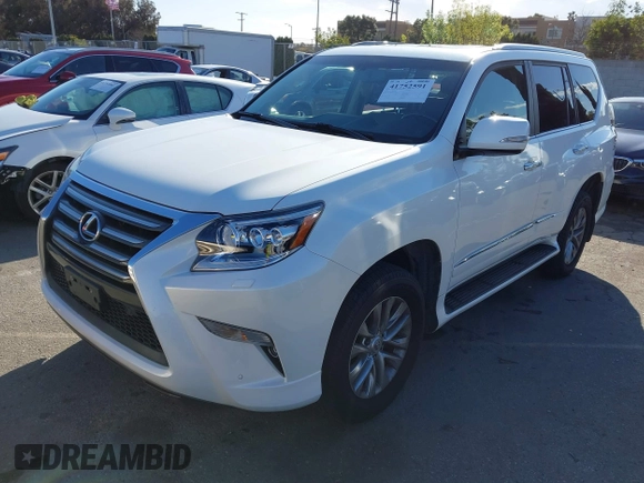 2019 Lexus GX with VIN JTJBM7FX4K5239824, listed as a IAAI auction lot 41752591 with 73,570 mi miles. Bid and sale history available at carsss.com. Image 6.