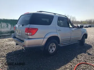 2007 Toyota Sequoia SR5 with VIN 5TDZT34A77S298685, listed as a Copart auction lot 48135295 with 212,265 mi miles and Salvage Title. Bid and sale history available at carsss.com. Image 3.