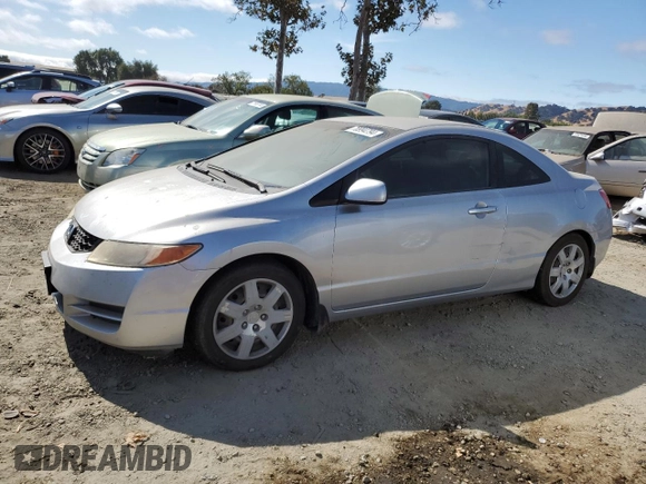 2010 Honda Civic Cpe LX with VIN 2HGFG1B63AH519670, listed as a Copart auction lot 70994794 with 147,645 mi miles and Clean Title. Bid and sale history available at carsss.com. Image 1.